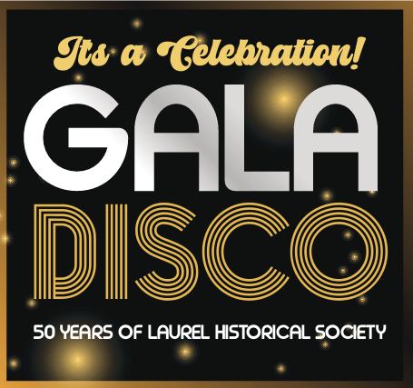 Guests dancing at Laurel Historical Society Disco Gala